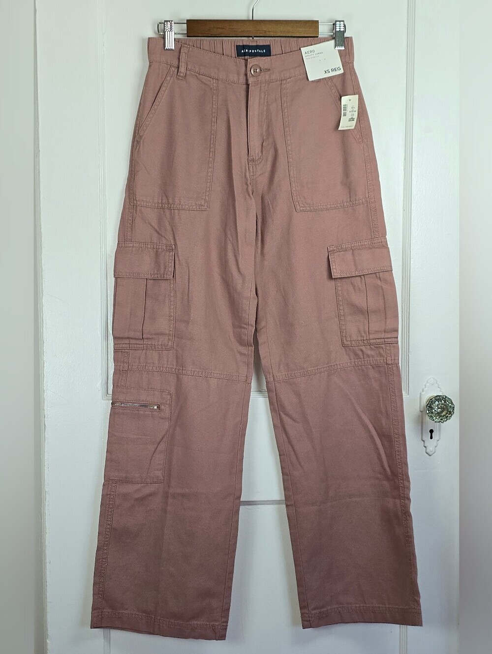 Aeropostale Rose Aero Utility Cargo Pants 31" Inseam XS